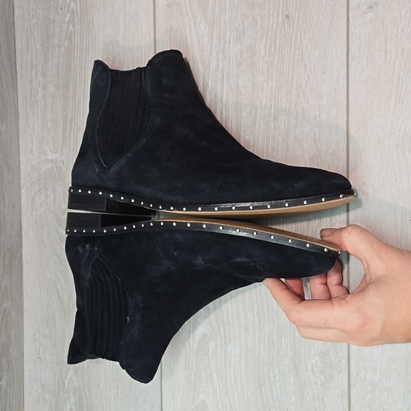 Rebecca Minkoff Women Ankle Leather The Pointed Toe boots shoes sz 6.5M - Picture 10 of 12